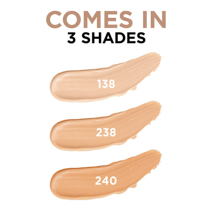 Orgatre Matte+ Oil Control Makeup Foundation SPF 30 with Niacinamide and Vitamin C, longwear formula in shade 240.