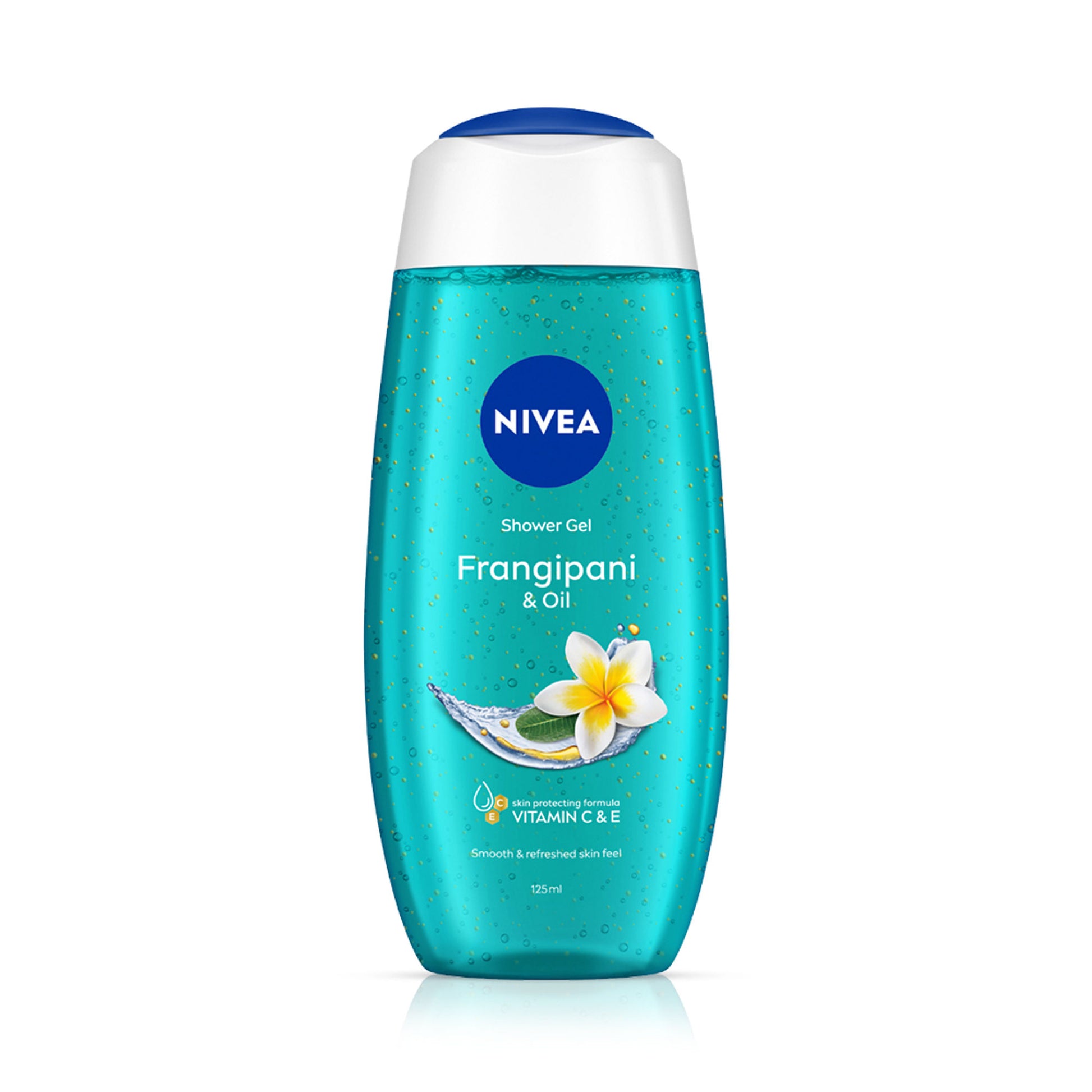 NIVEA Body Wash, Frangipani & Oil Shower Gel, Pampering Care & Refreshing Scent of Frangipani Flower