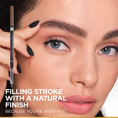 L'Oreal Paris Infallible Brows Upto 24H Micro Precision Pencil - 1.0 Ebony