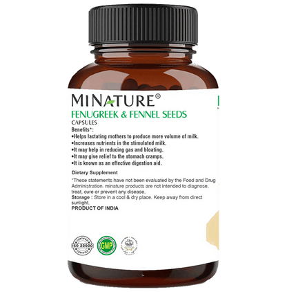 Minature Fenugreek & Fennel Seeds Capsules