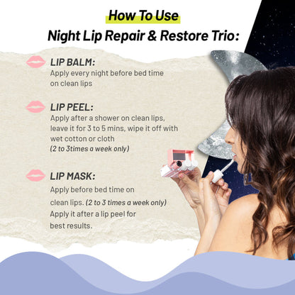 Flurth's Lipbalm + Lip Mask + Lip Peel