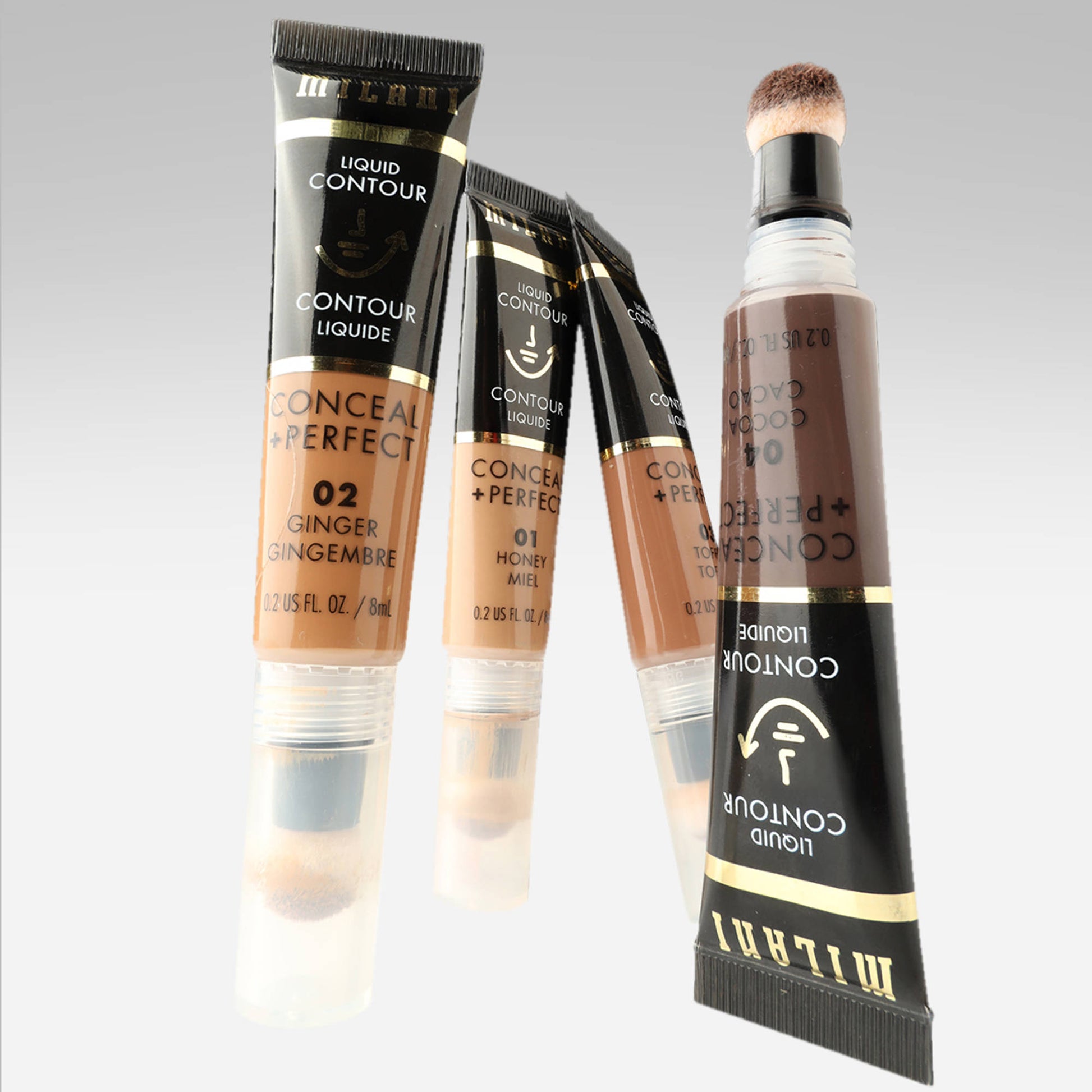 Milani Conceal + Perfect Liquid Contour - 04 Cocoa