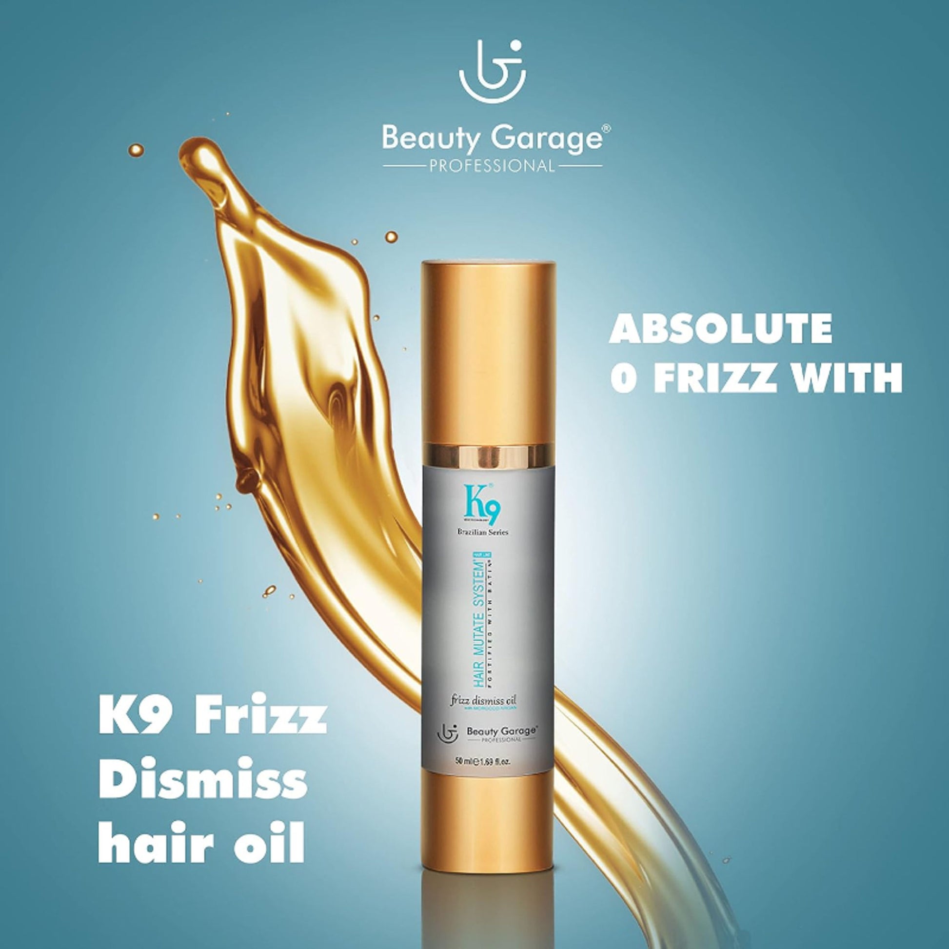Beauty Garage K9 Frizz Dismiss Hair Oil