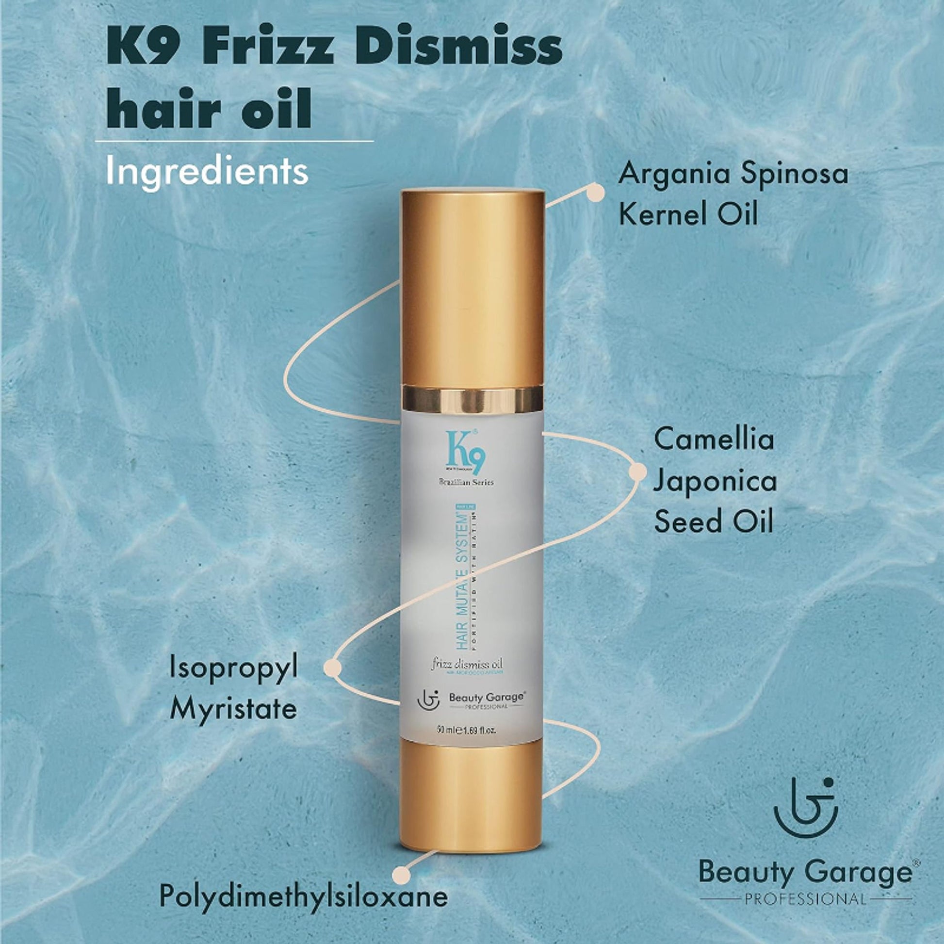 Beauty Garage K9 Frizz Dismiss Hair Oil