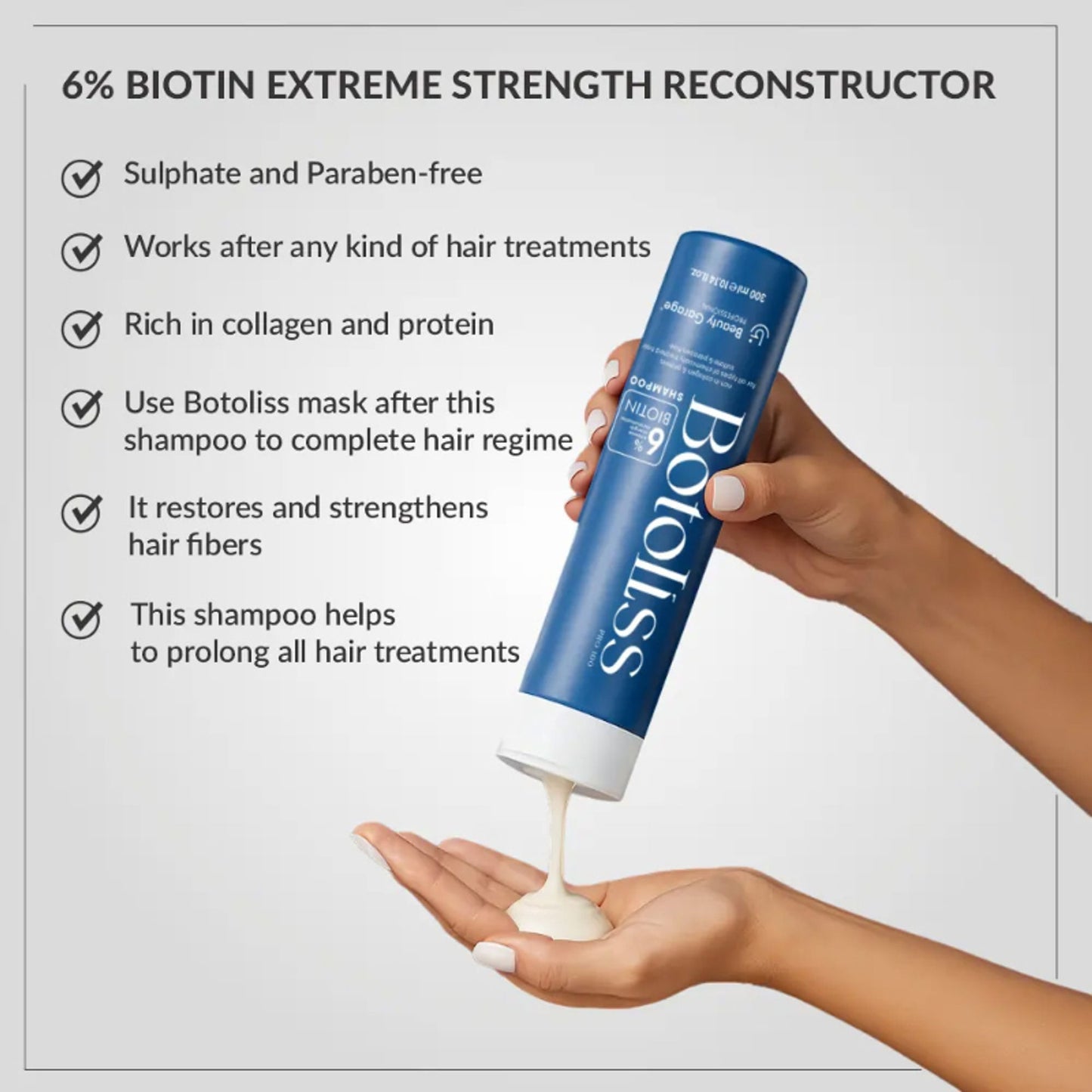 Beauty Garage Botoliss Biotin Shampoo