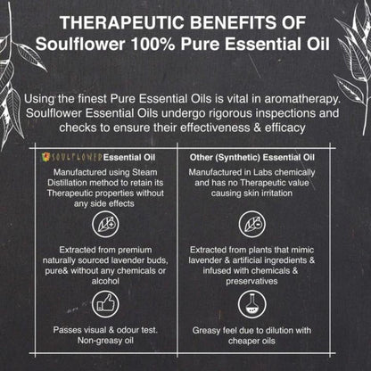 Soulflower Eucalyptus (Nilgiri) Essential Oil, for Steam Inhaler, Cold and Cough, Relaxing