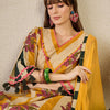 Dhiyona IE Floral Printed Pure Cotton Kurta with Trousers & Dupatta