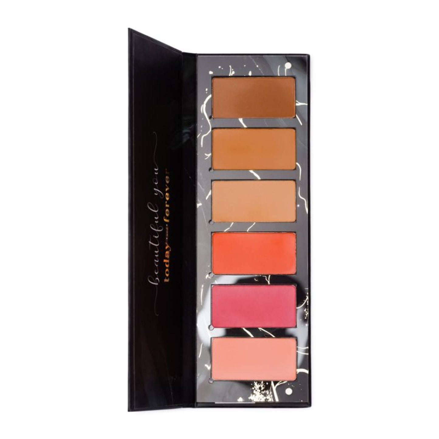 Aflairza Sculpt & Glow 6 Shades Contour And Blush Palette