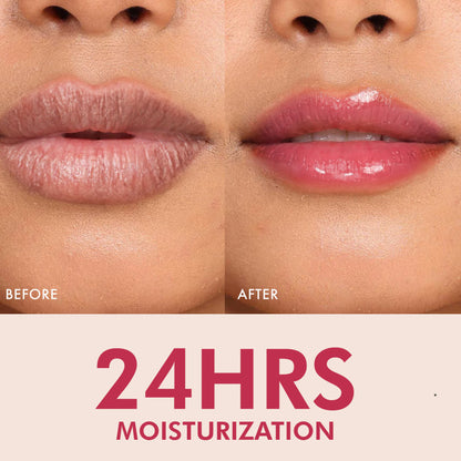 MCaffeine Lip Juice Tinted Lip Balm - Berry Blush