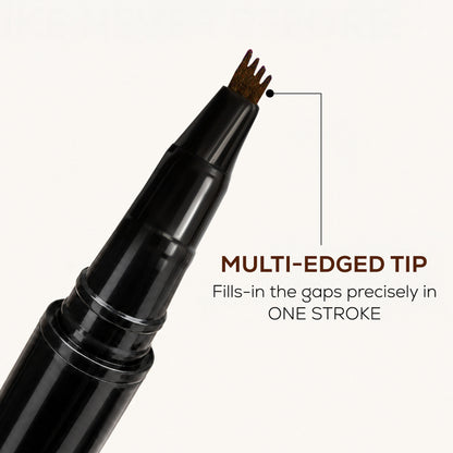 RENEE Browfill Eyebrow Pen For Denser & Fuller Brows- Black, Waterproof, Smudge-proof & Long-Lasting - Brown
