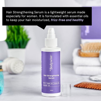 Be Bodywise Hair Strengthening Serum for Frizz Control, Heat Protection & Instant Shine