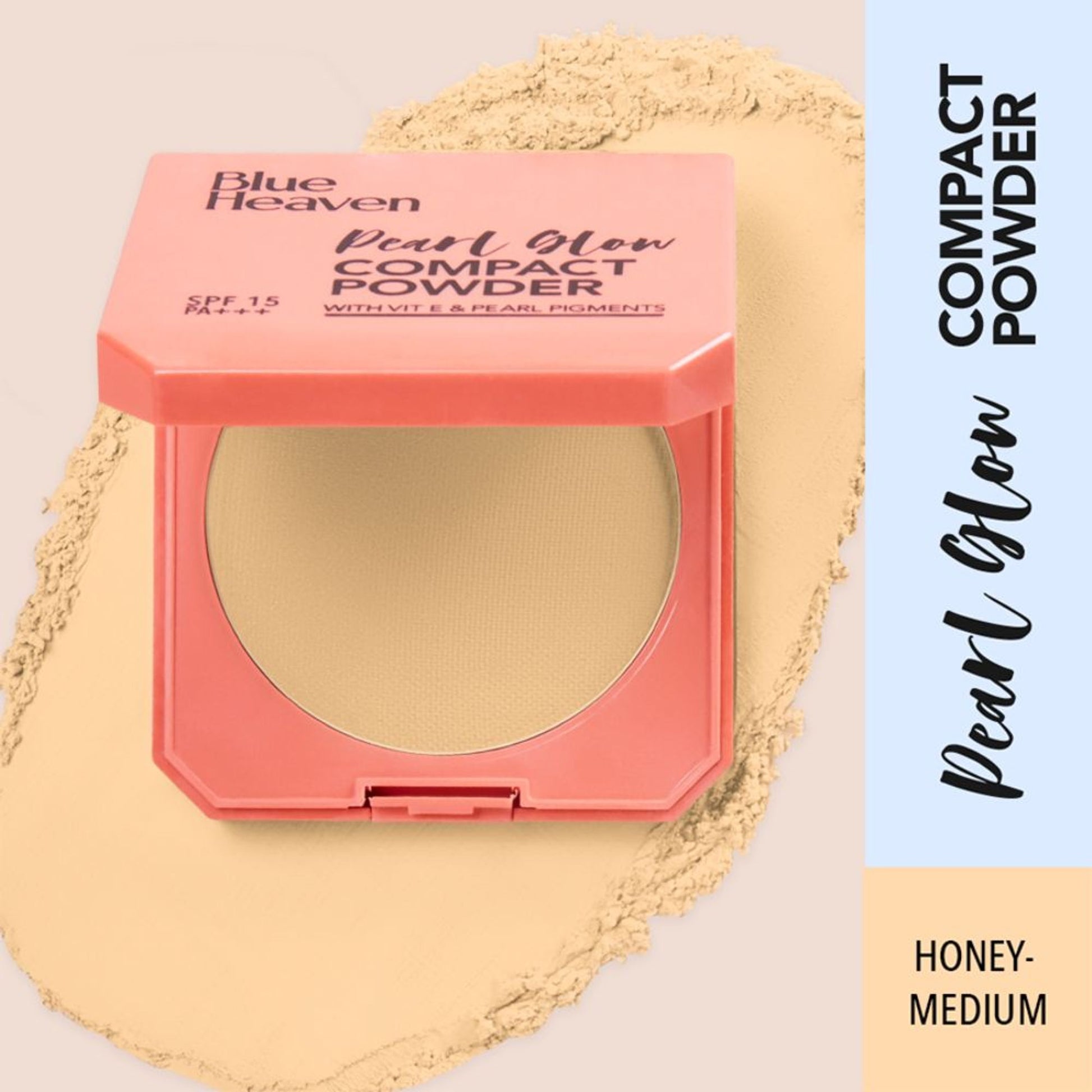 Blue Heaven Pearl Glow Compact - Honey
