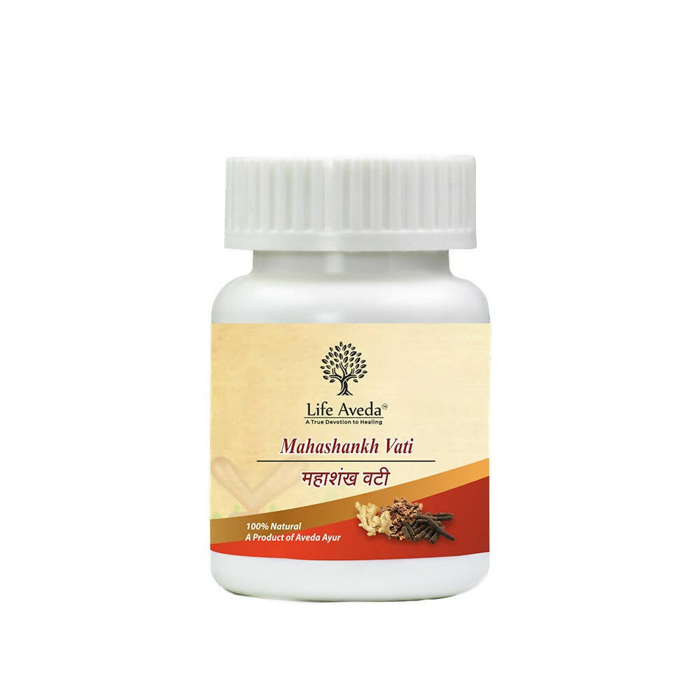 Life Aveda Mahashankh Vati Tablets - Indyancart