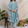 Dhiyona IE Ethnic Motifs Printed Thread Work Pure Cotton Kurta With Trousers &
