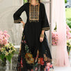 Dhiyona IE Women Ethnic Motifs Regular Sequinned Kurta with Trousers & With Dupatta
