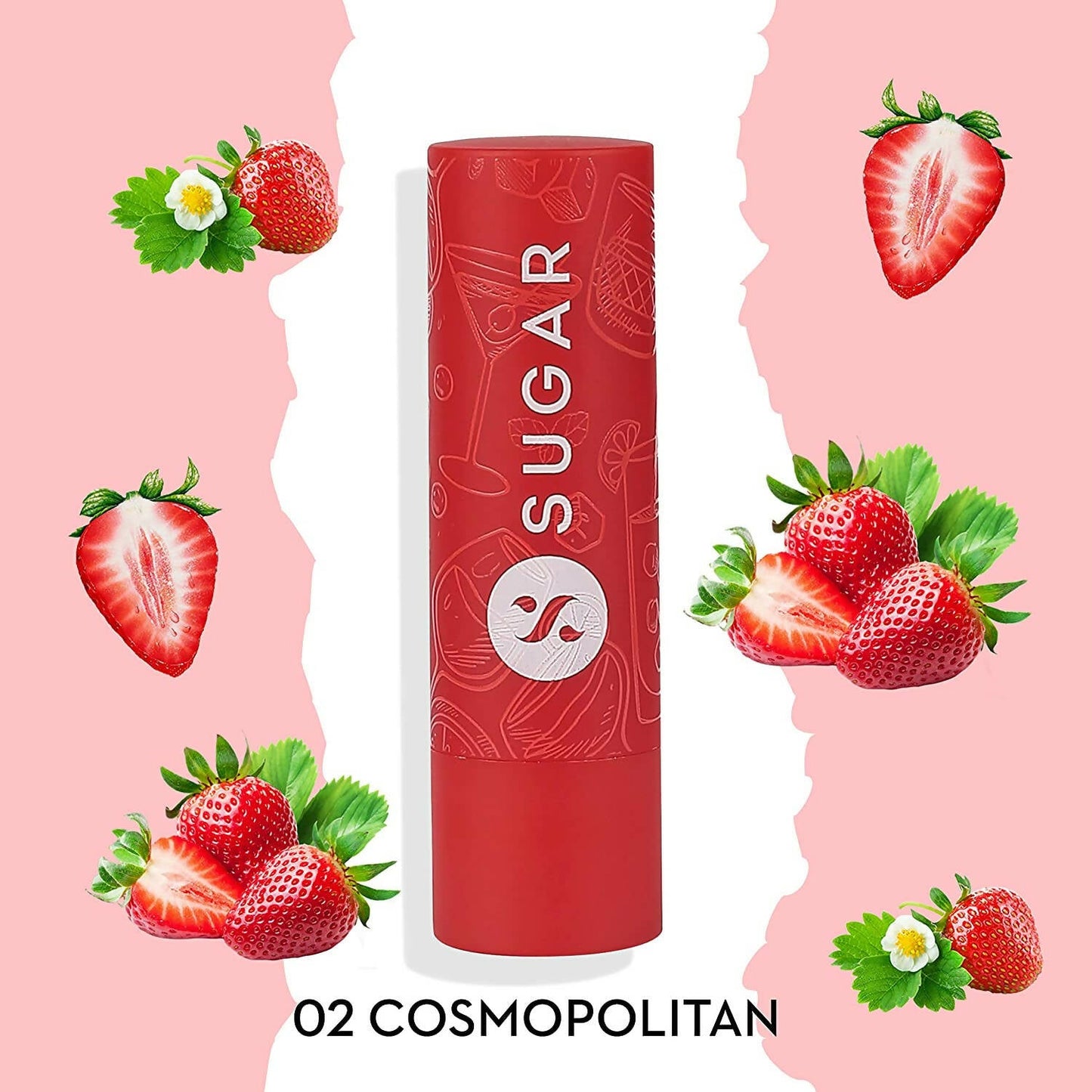Sugar Cosmetics Tipsy Lip Balm - 02 Cosmopolitan - Indyancart