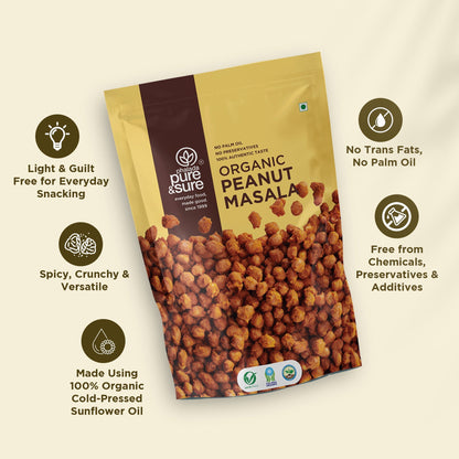 Pure & Sure Organic Peanut Masala