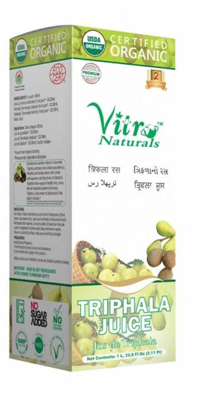 Vitro Naturals Certified Organic Triphala Juice