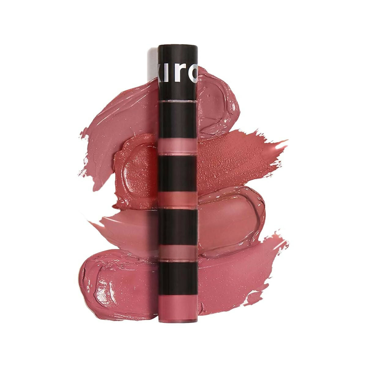 Kiro Four Play Non-Stop Airy Matte Liquid Lipstick stack with four vibrant, lightweight matte liquid lip shades.