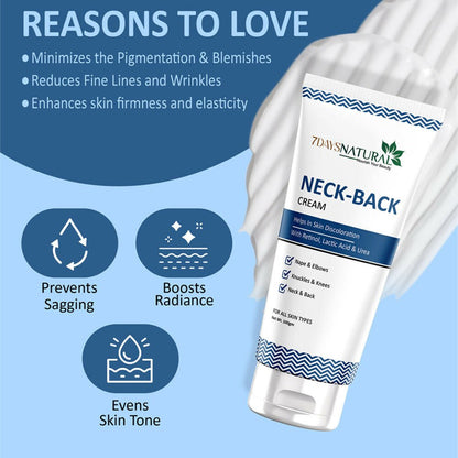 7 Days Neck Back Cream - Indyancart