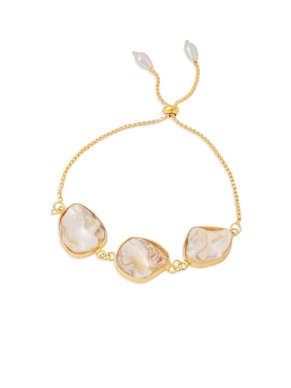 Anouk Artificial Stones Studded & Pearls Beaded Bhaiya Bhabhi Rakhis With Roli Chawal