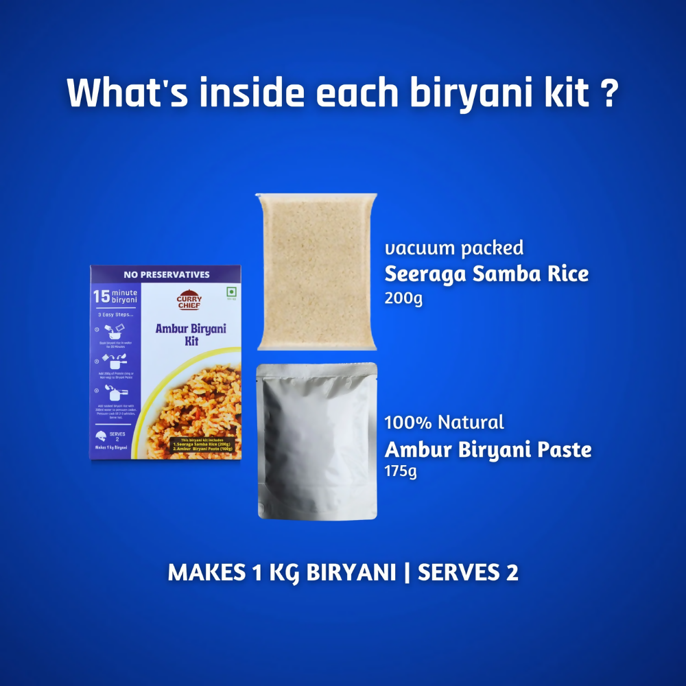 CurryChief Ambur Biryani Kit