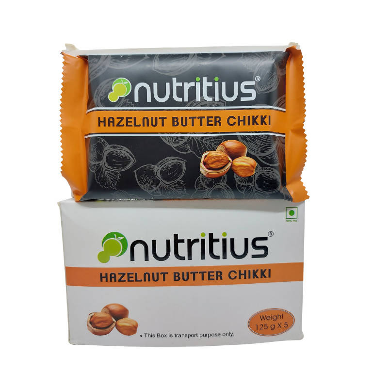 Nutritius Hazelnut Peanut Chikki