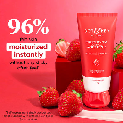 Dot & Key Strawberry + Niacinamide Moisturizer, Pack of 2