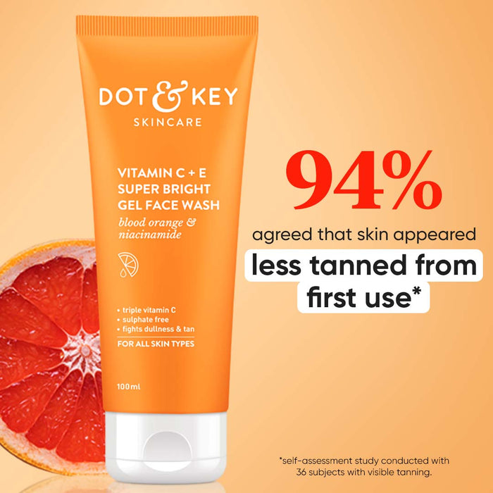 Dot & Key Vitamin C Gel Face Wash - Pack of 2