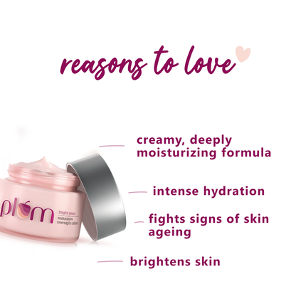 Plum Goodness Bright Years Restorative Overnight Cr?me For Mature Skin