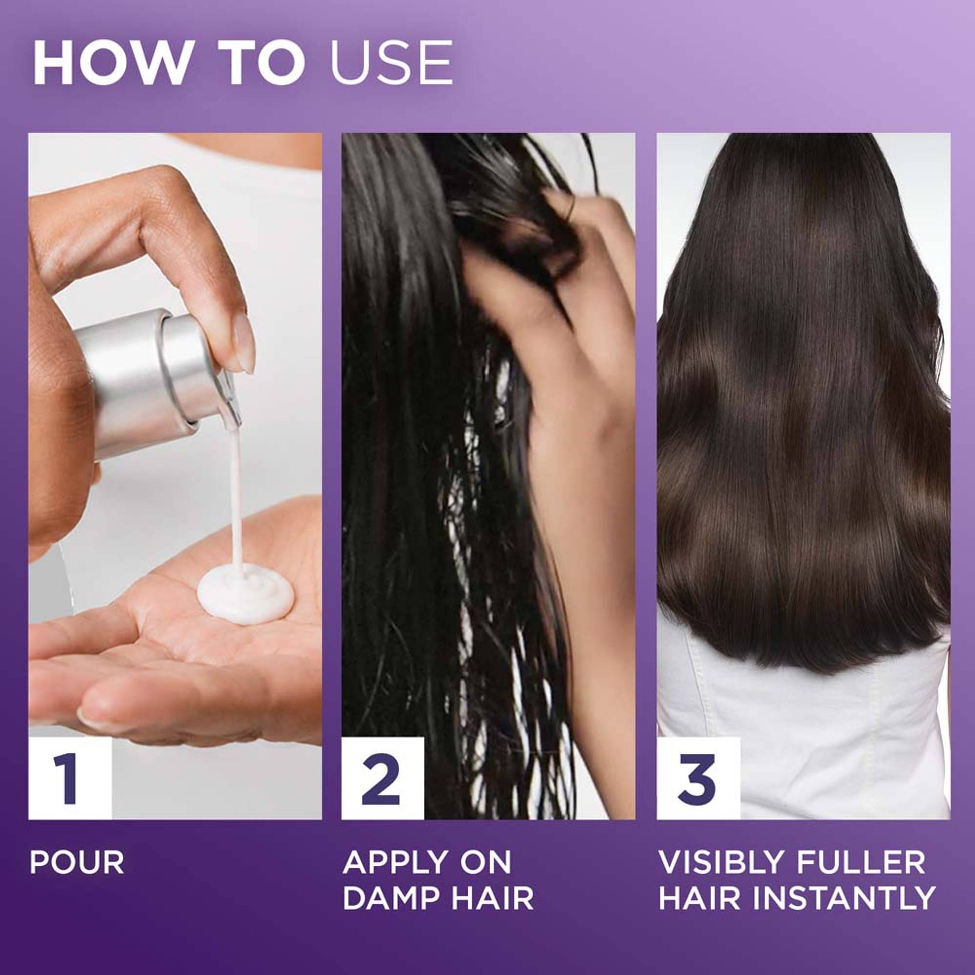 Collagen Lifter Hair Thickening Serum with 7% Collagen Peptides for lightweight volume