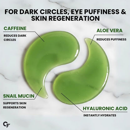 Carbamide Forte Under Eye Patches, Reduces Dark Circles, Puffiness & Fine Lines