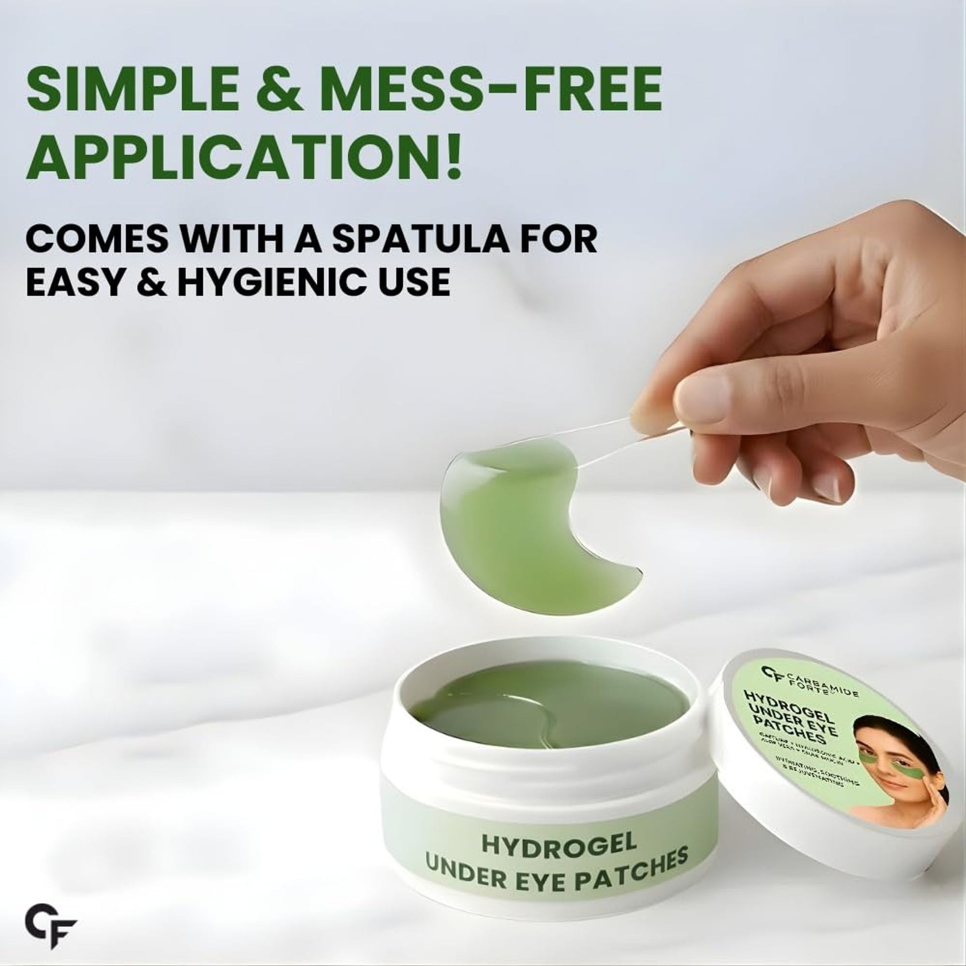 Carbamide Forte Under Eye Patches, Reduces Dark Circles, Puffiness & Fine Lines
