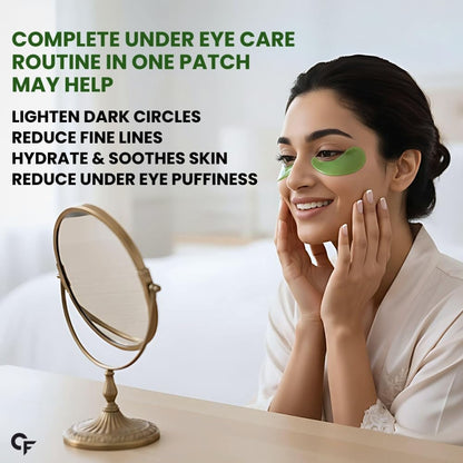 Carbamide Forte Under Eye Patches, Reduces Dark Circles, Puffiness & Fine Lines