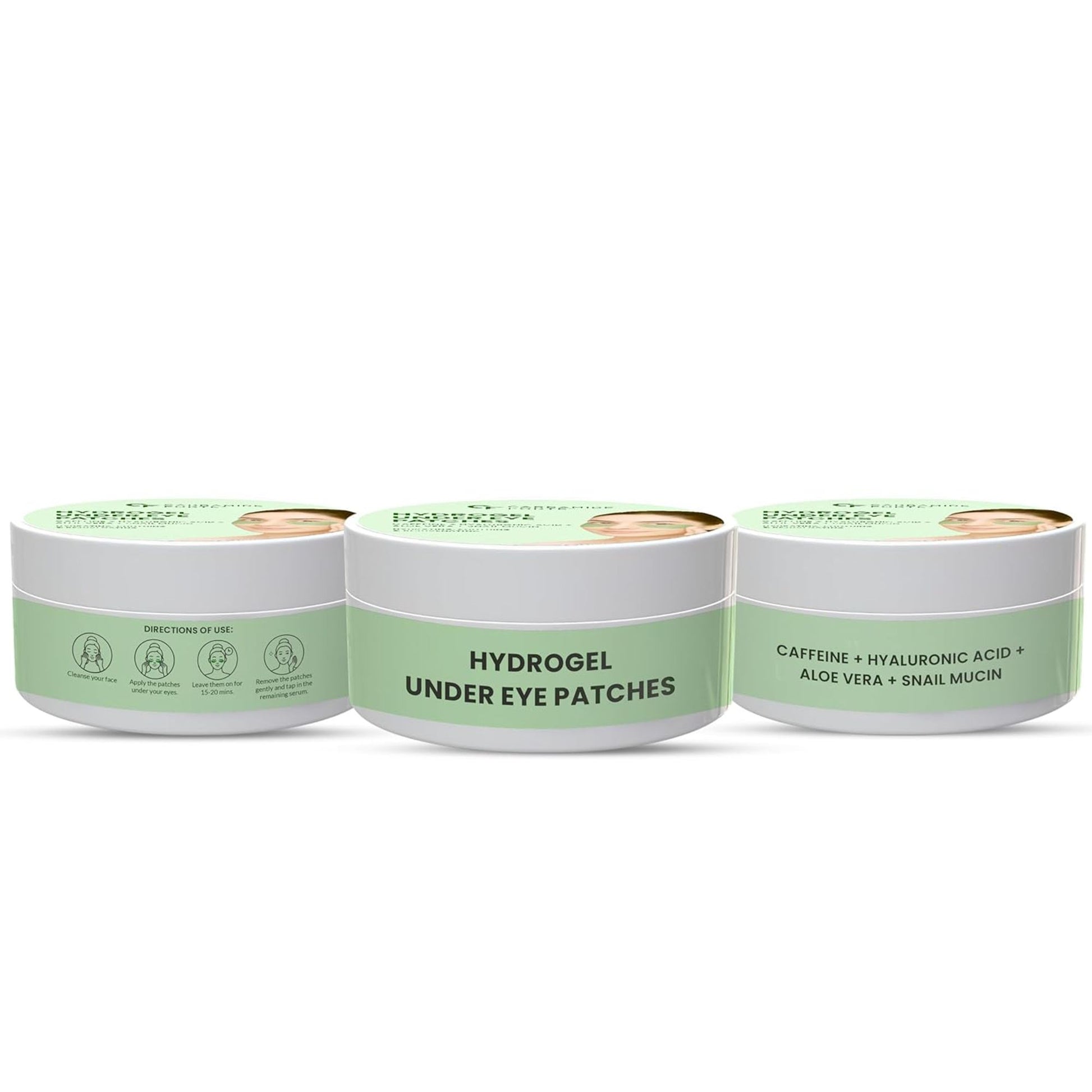 Carbamide Forte Under Eye Patches, Reduces Dark Circles, Puffiness & Fine Lines