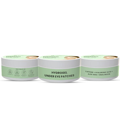 Carbamide Forte Under Eye Patches, Reduces Dark Circles, Puffiness & Fine Lines