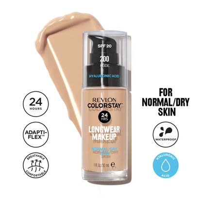 Revlon Colorstay Long Wear Make Up Normal/Dry SPF 20 - Nude