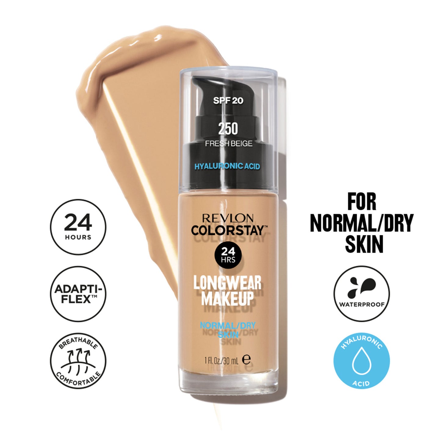 Revlon Colorstay Long Wear Make Up Normal/Dry SPF 20 - Fresh Beige