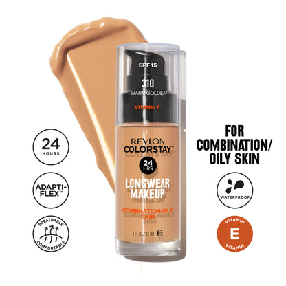 Revlon Colorstay Long Wear Make Up Combination/Oily SPF 15 - Warm Golden