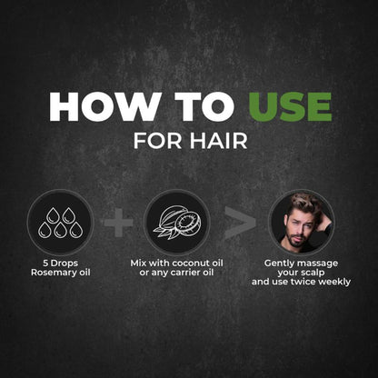 Beardo Rosemary Essential Oil Hair Growth