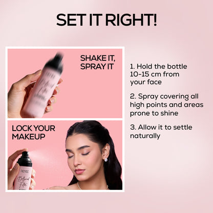 Renee Cosmetics Bollywood Filter Blurring Setting Spray for Face, Matte Finish, with Hyaluronic Acid