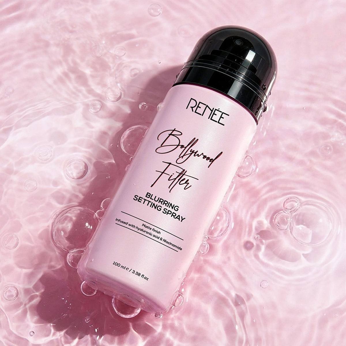 Renee Cosmetics Bollywood Filter Blurring Setting Spray for Face, Matte Finish, with Hyaluronic Acid