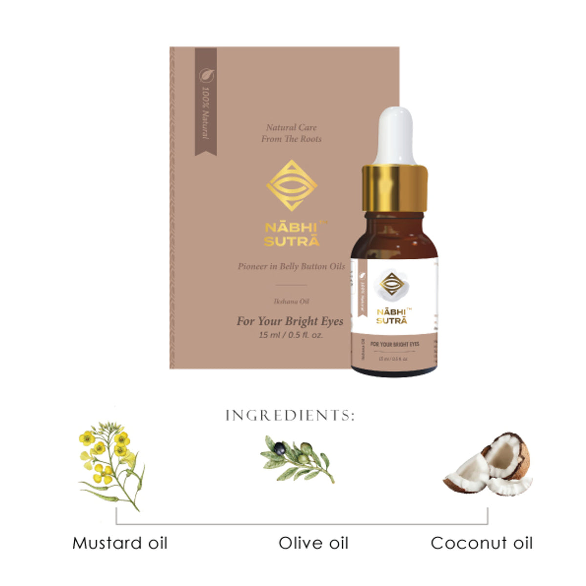 Nabhi Sutra Belly Button Oil For Your Bright Eyes