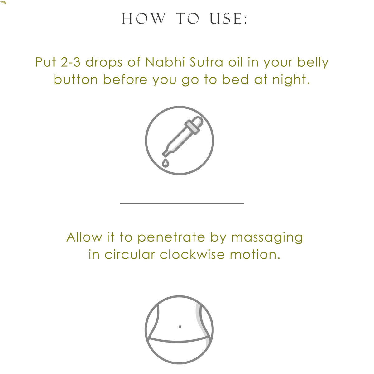 Nabhi Sutra Belly Button Oil For Your Bright Eyes