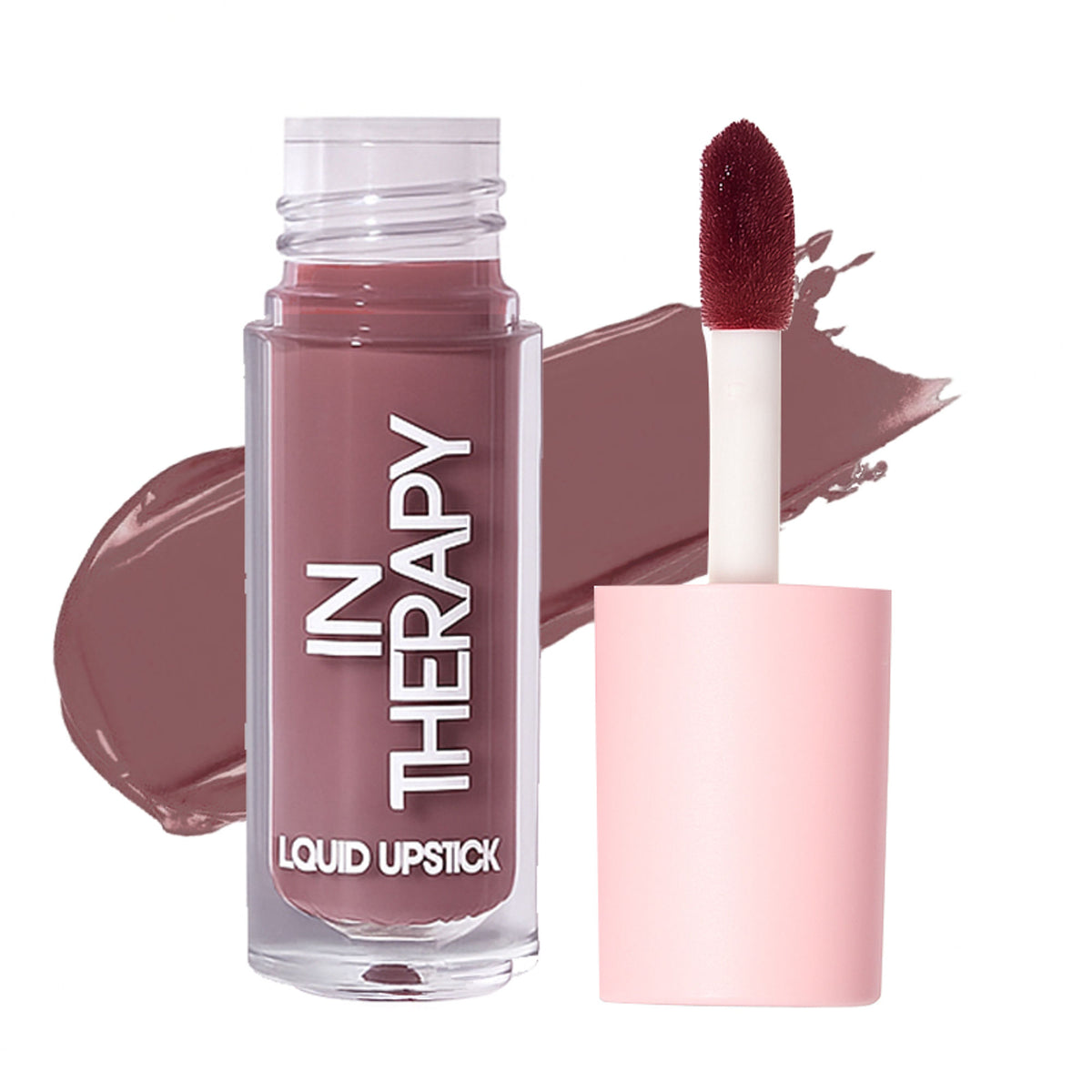 Flossy Cosmetics Hydrating Liquid Lipstick with glossy finish and hyaluronic acid, lightweight and moisturizing for smooth lips.