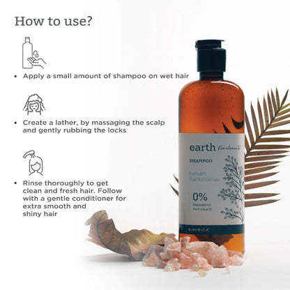 Kimirica Earth Balsam Frankincense Shampoo