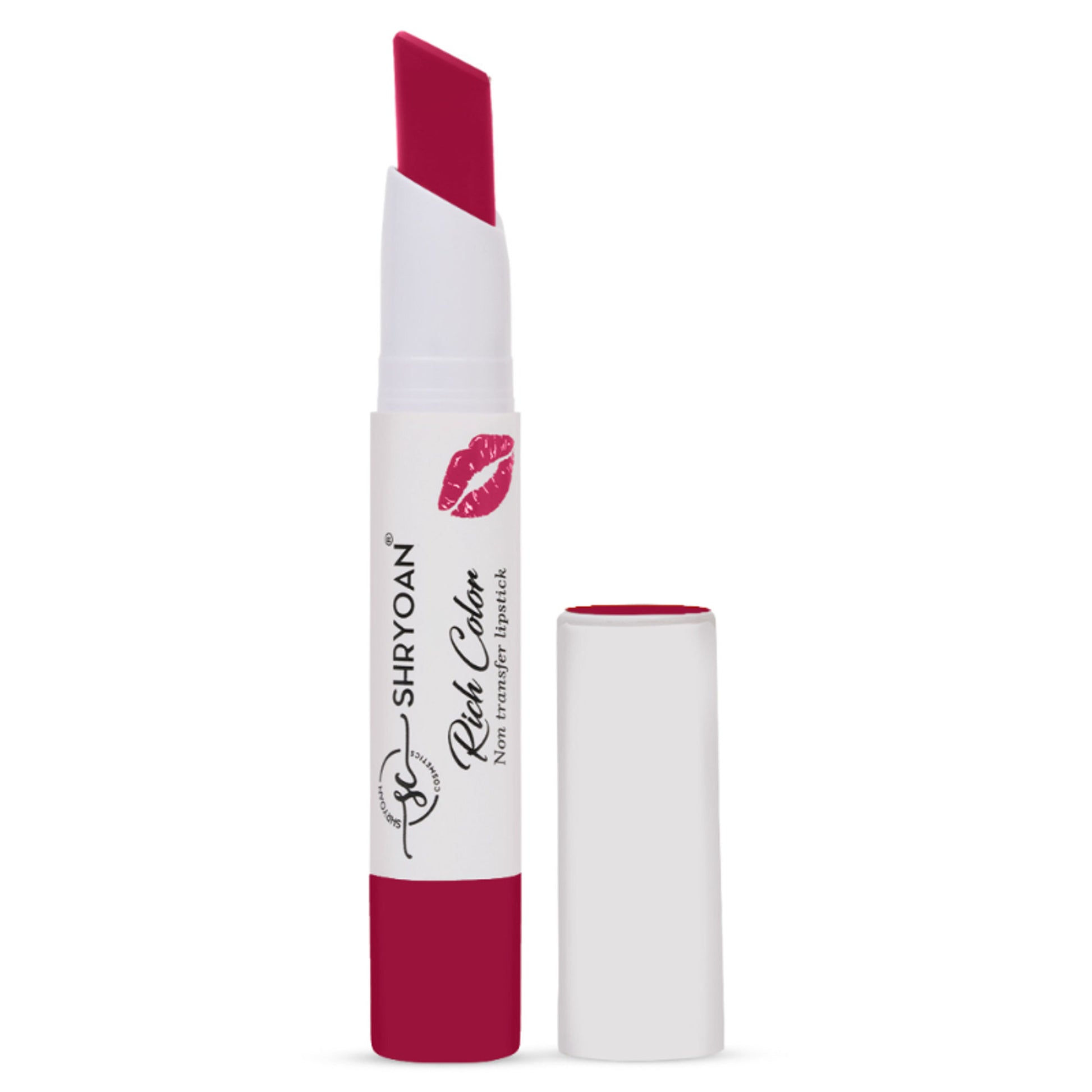 Shryoan Rich Color Non-Transfer Long Stay Creamy Lipstick - Grape Fruit 15 - Cherry Pop - 09