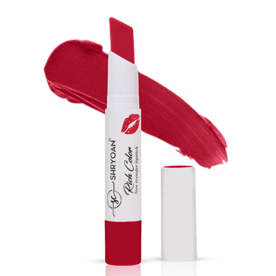 Shryoan Rich Color Non-Transfer Long Stay Creamy Lipstick - Grape Fruit 15 - Red Velvet - 13