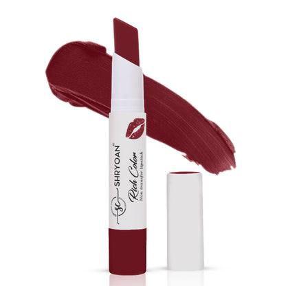 Shryoan Rich Color Non-Transfer Long Stay Creamy Lipstick - Grape Fruit 15 - Grape Fruit - 15