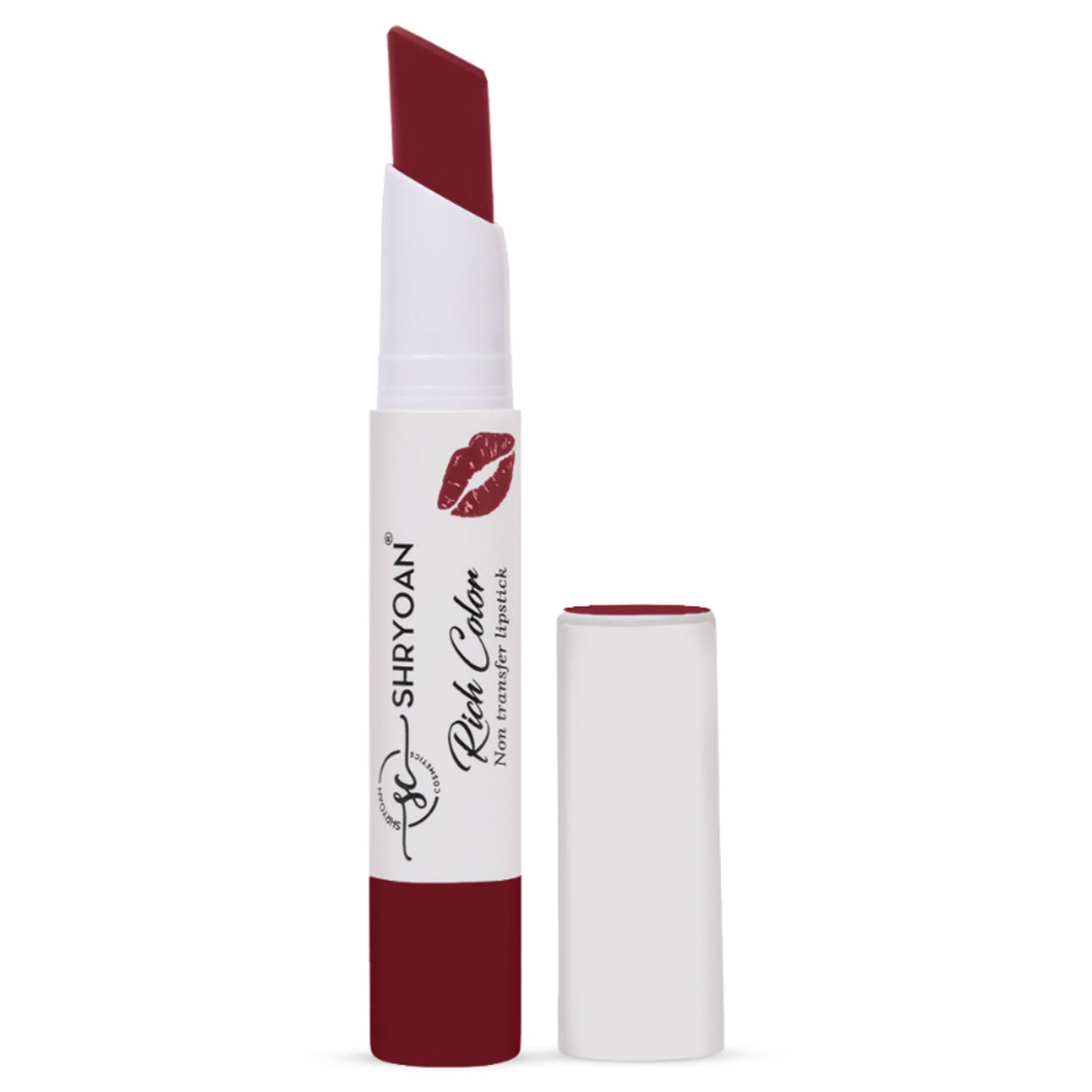 Shryoan Rich Color Non-Transfer Long Stay Creamy Lipstick - Grape Fruit 15 - Grape Fruit - 15